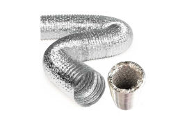 Ống Gió Mềm Nhôm Bạc D100mm 