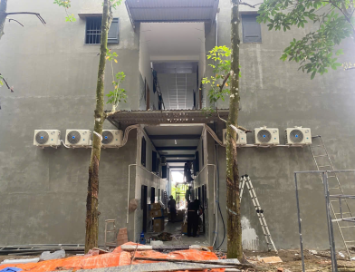 Thi Công Máy Lạnh Airwell - Nhà Trọ Anh Chị Gia Nguyễn