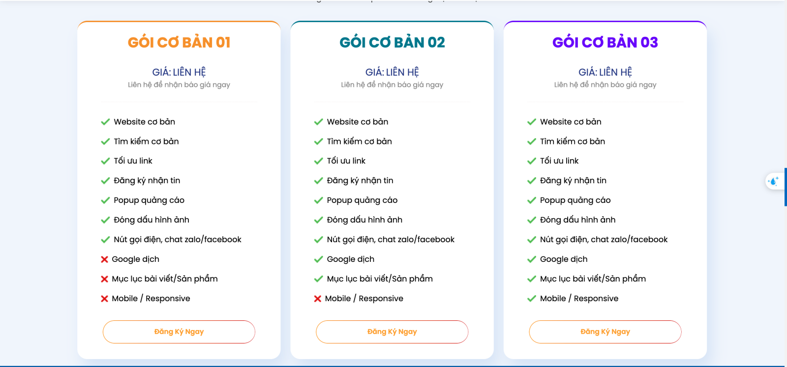 thiết kế website uy tín Bình Phước